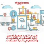 إدارة العمليات والطلبات والتحكم في إدارة المنتجات