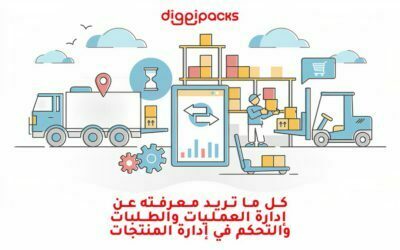 إدارة العمليات والطلبات والتحكم في إدارة المنتجات