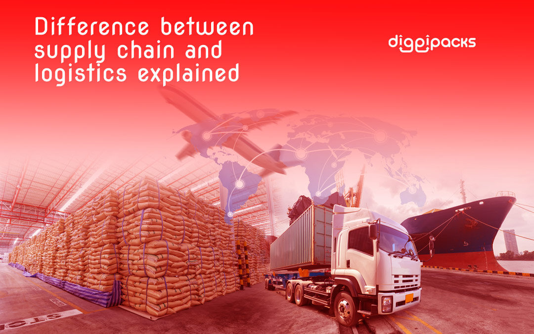 difference between supply chain and logistics